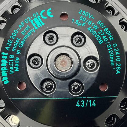 EBM Papst A2E200-AF02-01 Axial Fan