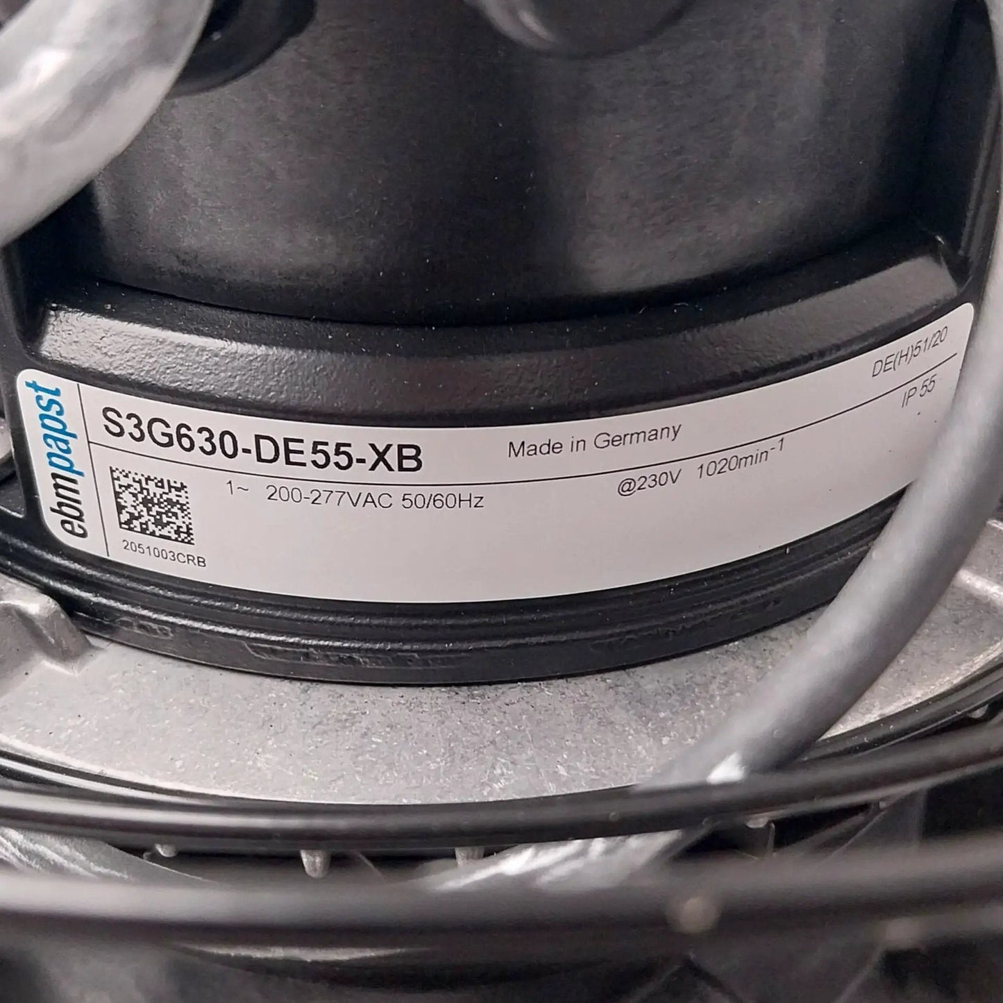 EBM Papst S3G630 DE55 27 Axial Fan