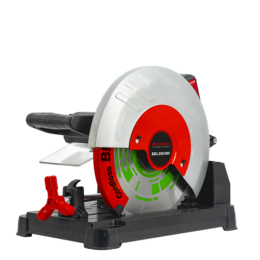 Draadloze afkort zaagmachine, 355 mm.