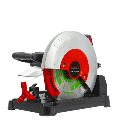 Draadloze afkort zaagmachine, 355 mm.