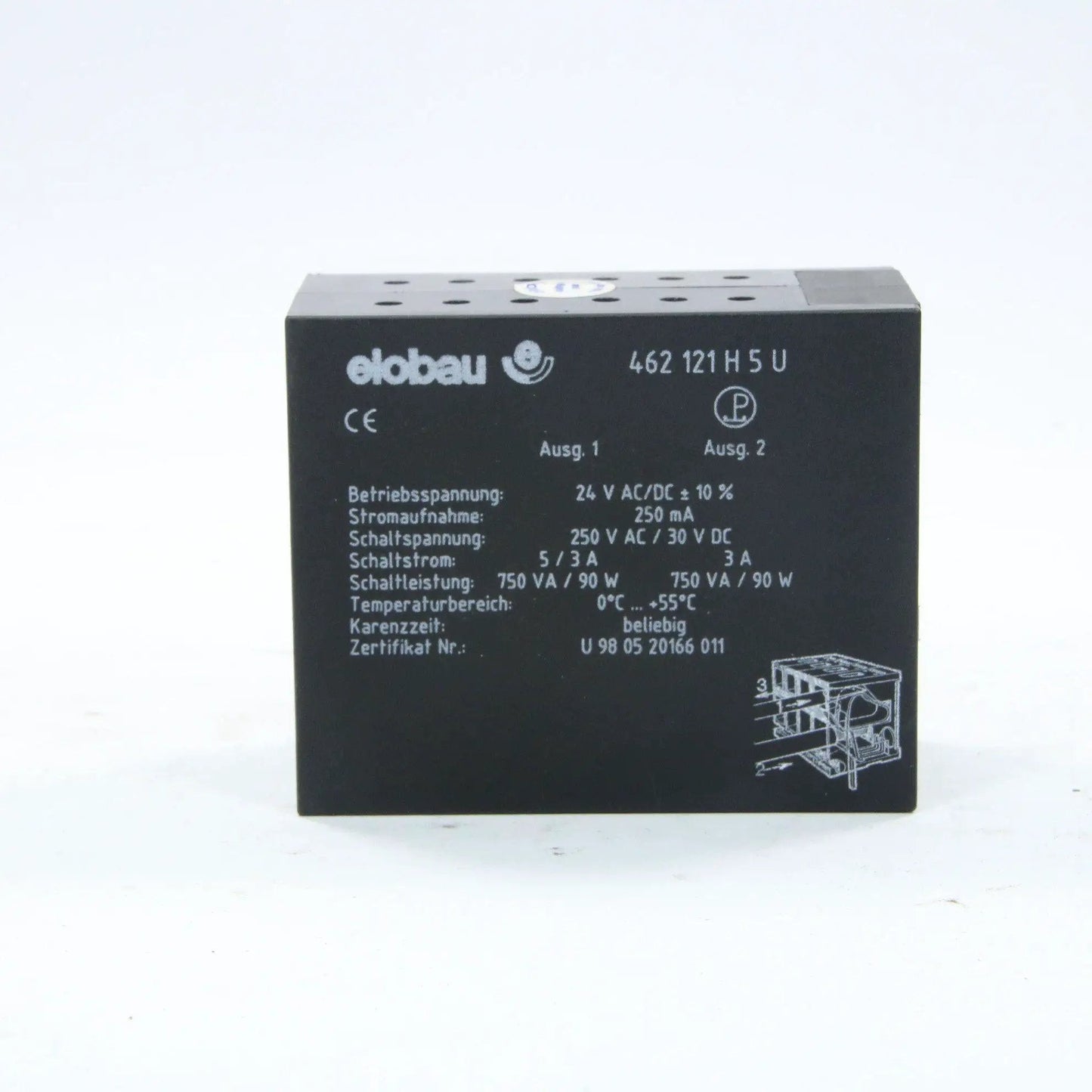 ELOBAU SAFETY RELAY 462 121 H 5U
