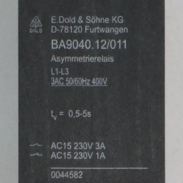 E. Dold & Sohne Varimeter BA9040 12 011 Asymmetry Relay