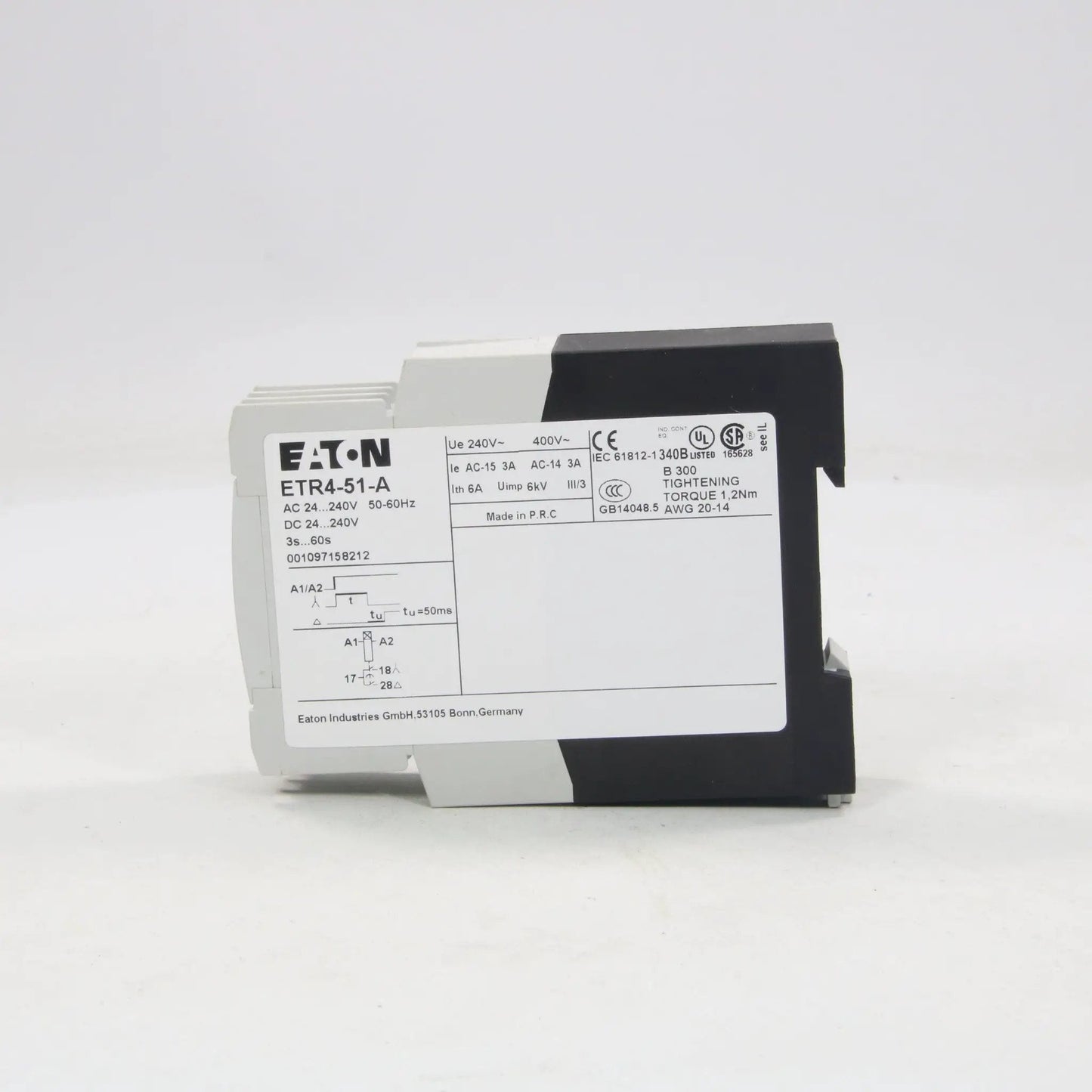 Eaton ETR4-51-A Time Delay Relay