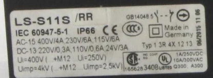 Eaton Limit Switch LS-S11S