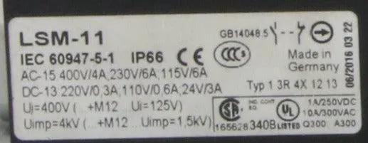 Eaton Limit Switch LSM-11