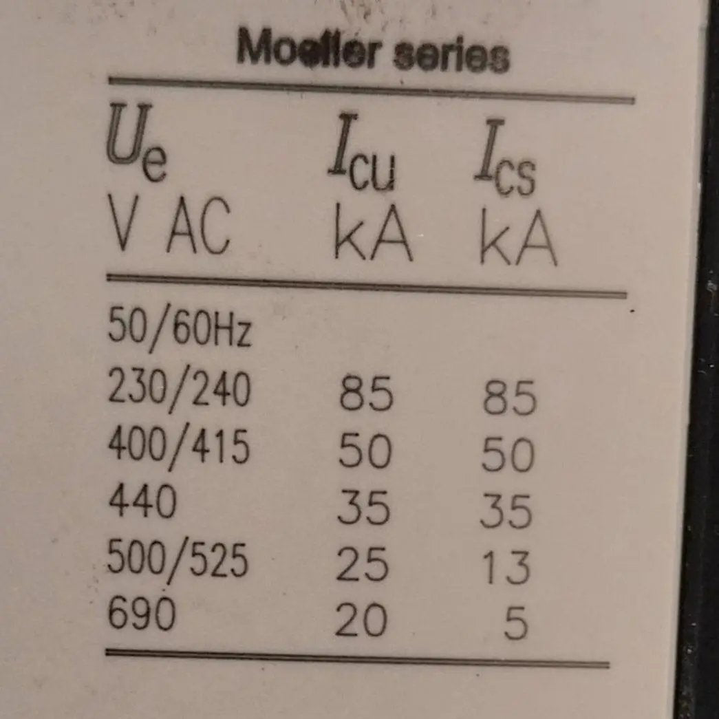Eaton NZM N3 Circuit Breaker 400A