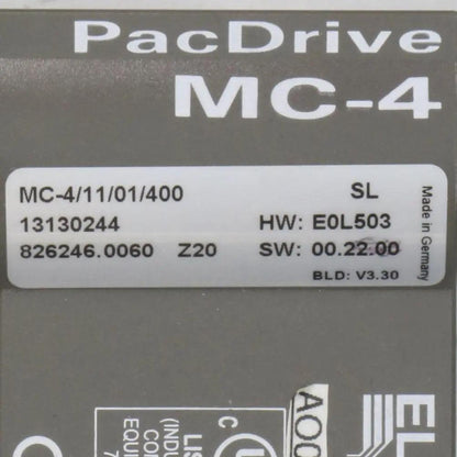 Elau PacDrive MC-4/11/01/400 Servo Drive - HW: E0L503