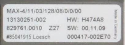Elau Pacdrive MAX-4/11/03/128/08/0/0/00 Servo Drive - H474A8