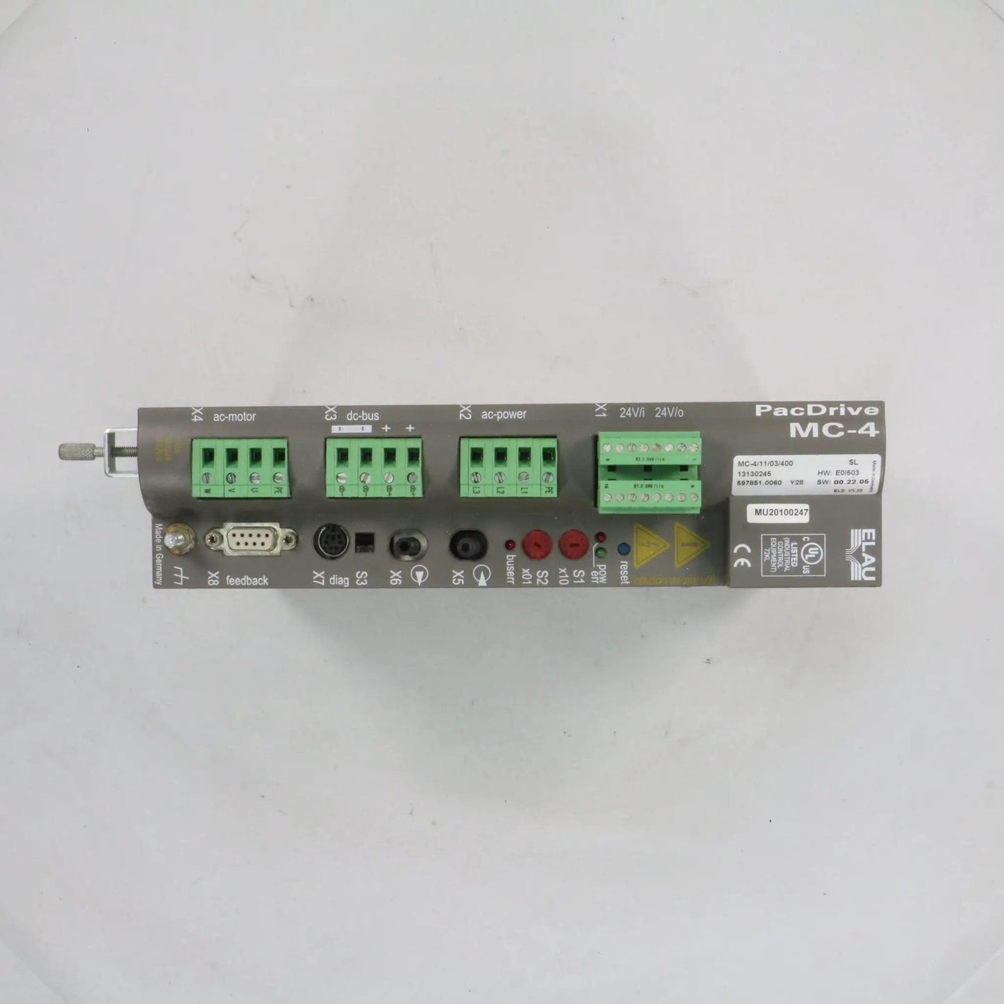 Elau Pacdrive MC-4/11/03/400 Servo Drive - E0I503