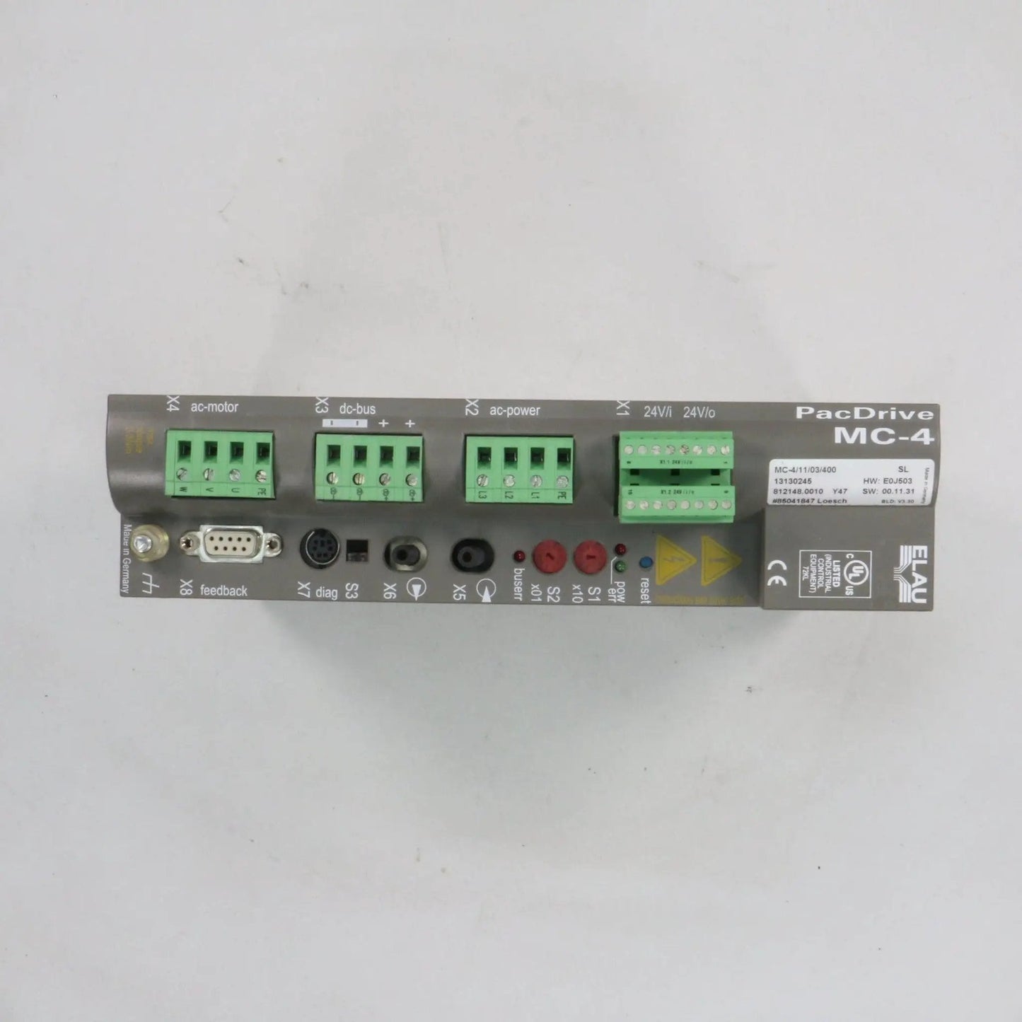 Elau Pacdrive MC-4/11/03/400 Servo Drive - E0J503