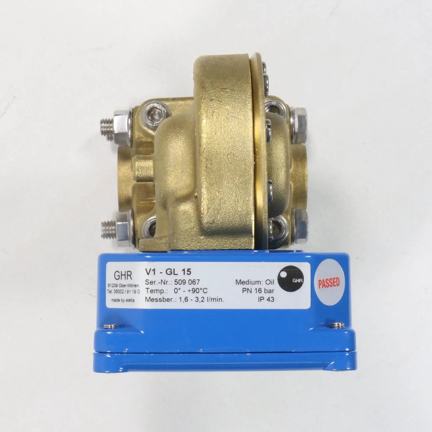 Eletta Flow Monitor V1-GL15