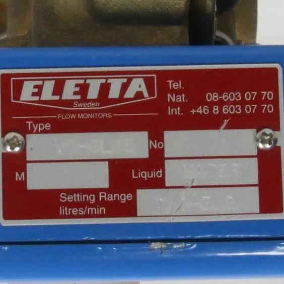 Eletta V1-GL15 Liquid Flow Monitor with Gauge