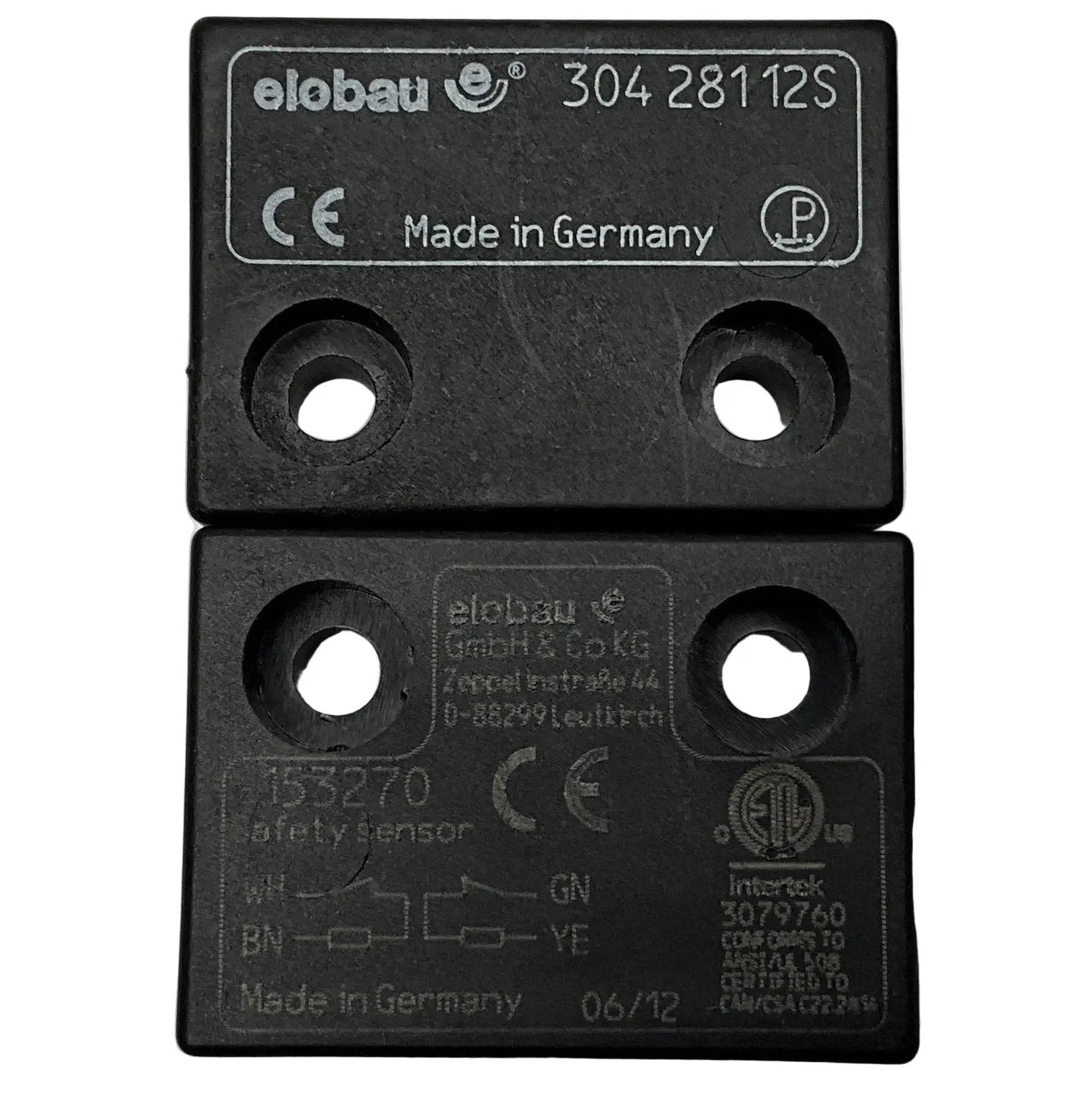 Elobau 153270 Safety Sensor & 30428112S Magnetic Coded Actuator