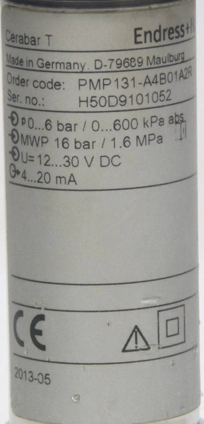 Endress & Hauser Pressure Transmitter PMP131-A4BO1A2R