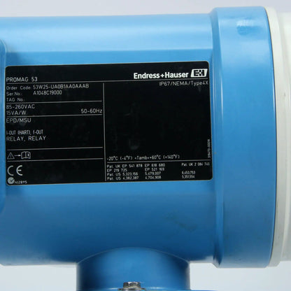 Endress+Hauser Promag 53W25-UA0B1AA0AAAB