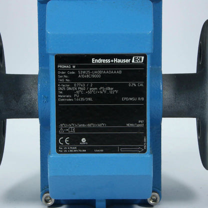 Endress+Hauser Promag 53W25-UA0B1AA0AAAB