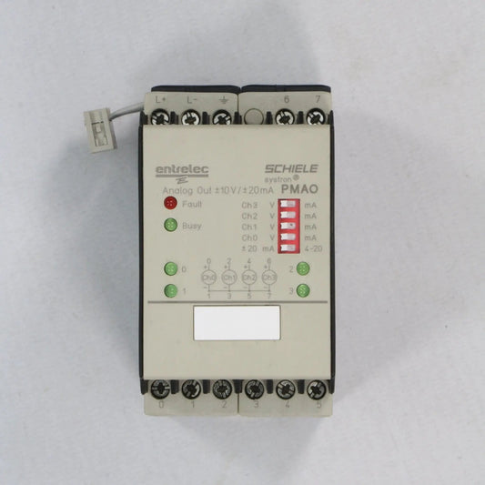 Entrelec Schiele Systron Analog Output Module PMAO