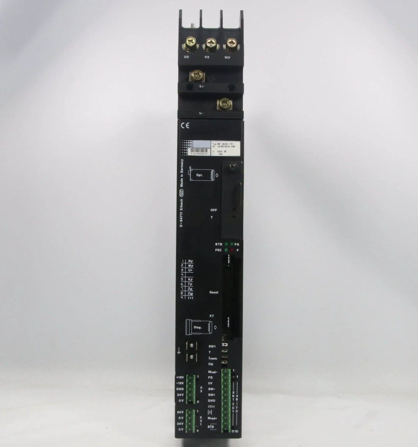 Erbach D-64711 SM 25/50-TC1 Servo Module