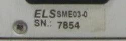 European Labelling System SME 03-0 Controller