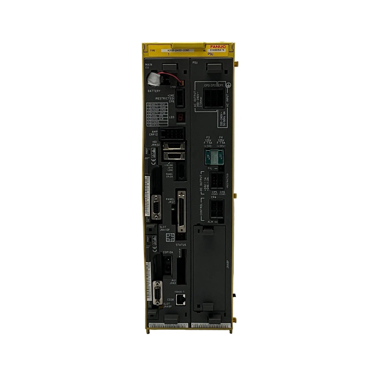 Fanuc A058-2400-C060 2-Slot Backplane Unit & Modules