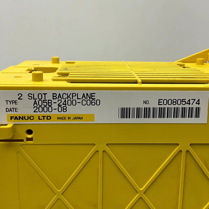 Fanuc A058-2400-C060 2-Slot Backplane Unit & Modules