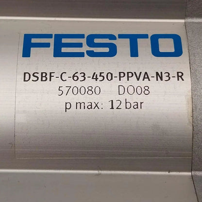 Festo DSBF C63 450 PPVA N3 R Pneumatic Cylinder