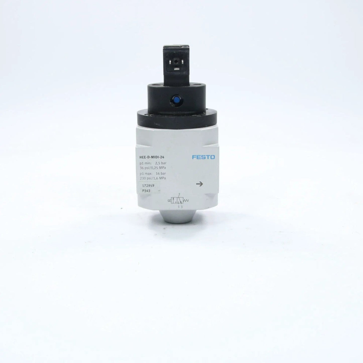 Festo HEE-D-MIDI-24 Shut off valve 172959