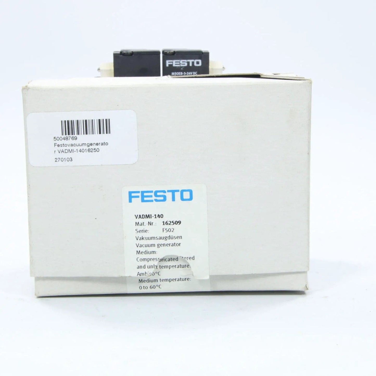 Festo VADMI 140 F502 Vacuum generator