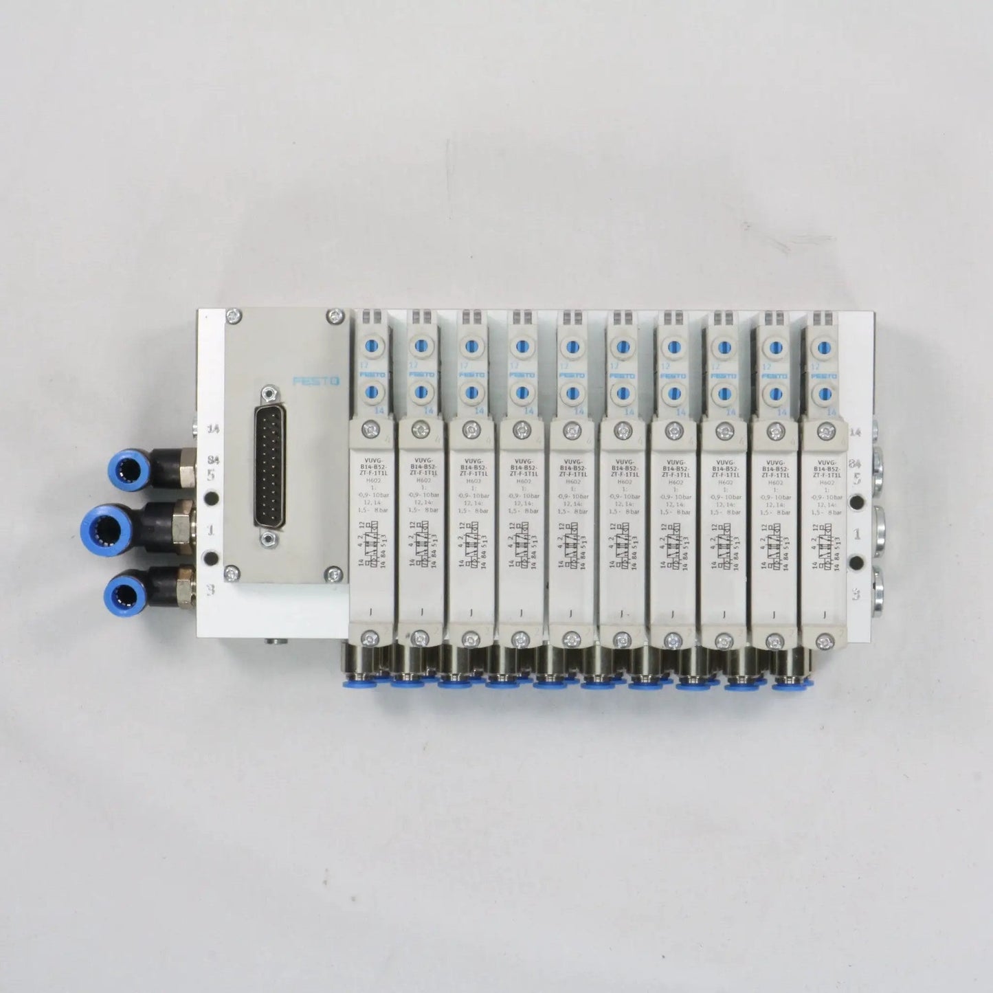 Festo VTUG-14-MSDR-B1T-25V20-Q10L-DTL-Q65-10J+M3 Valve Manifold