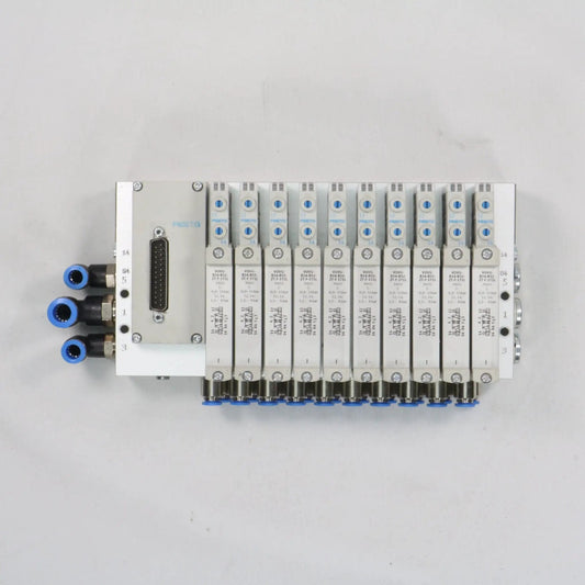 Festo VTUG-14-MSDR-B1T-25V20-Q10L-DTL-Q65-10J+M3 Valve Manifold
