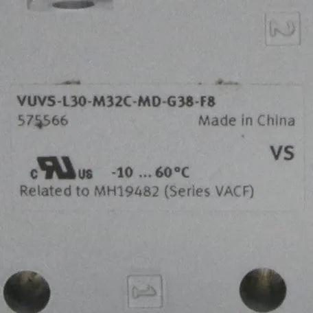 Festo VUVS L30 M32C MD G38 F8 Solenoid Valve