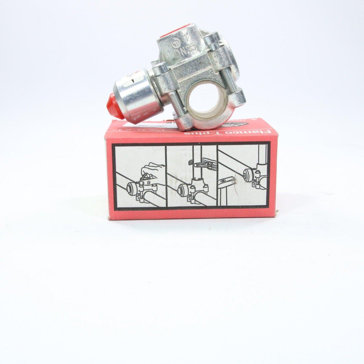 Flamco T-Plus 90326 1"x3/4x1" steel pipe