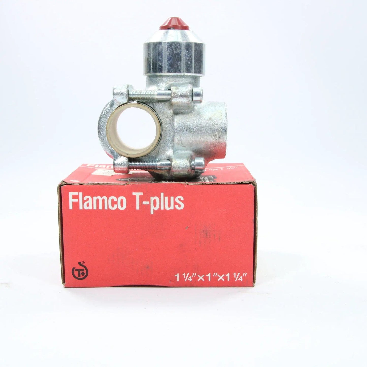 Flamco T-Plus 90332 11/4x1"x11/4 steel pipe