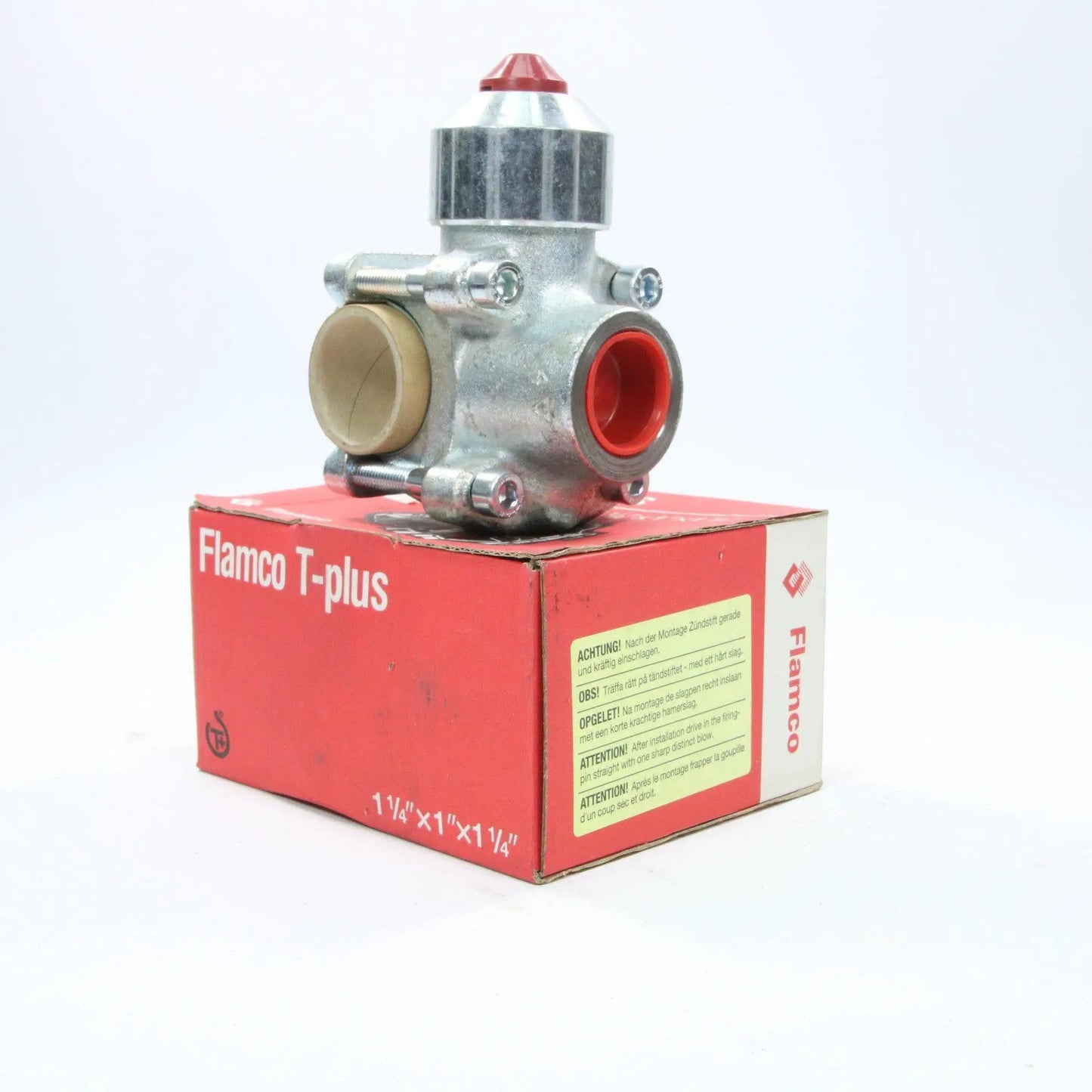 Flamco T-Plus 90332 11/4x1"x11/4 steel pipe