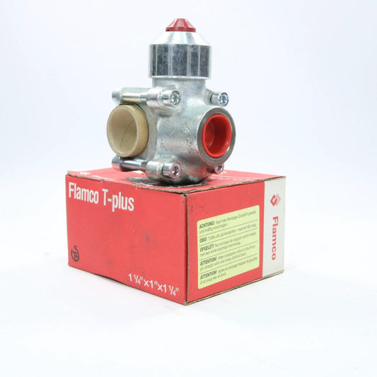Flamco T-Plus 90332 11/4x1"x11/4 steel pipe