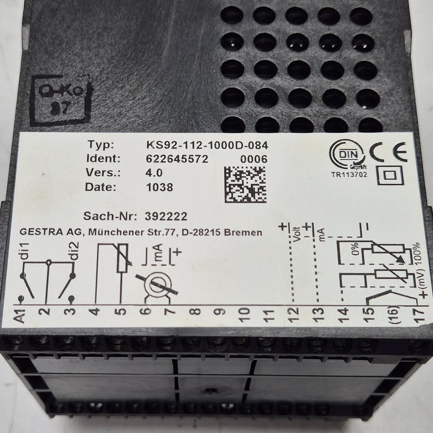 Flowserve KS 92-1 Temperature Controller