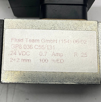 Fluid Team EEPDRS3-08-115-1-24V Proportional Pressure Regulator Valve