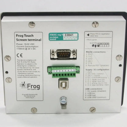Frog AGV Systems 9 0170 04A Touch Screen Terminal