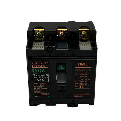 Fuji Electric EA53A Moulded Case Circuit Breaker - 50A