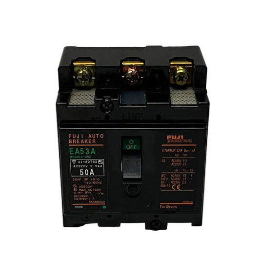Fuji Electric EA53A Moulded Case Circuit Breaker - 50A