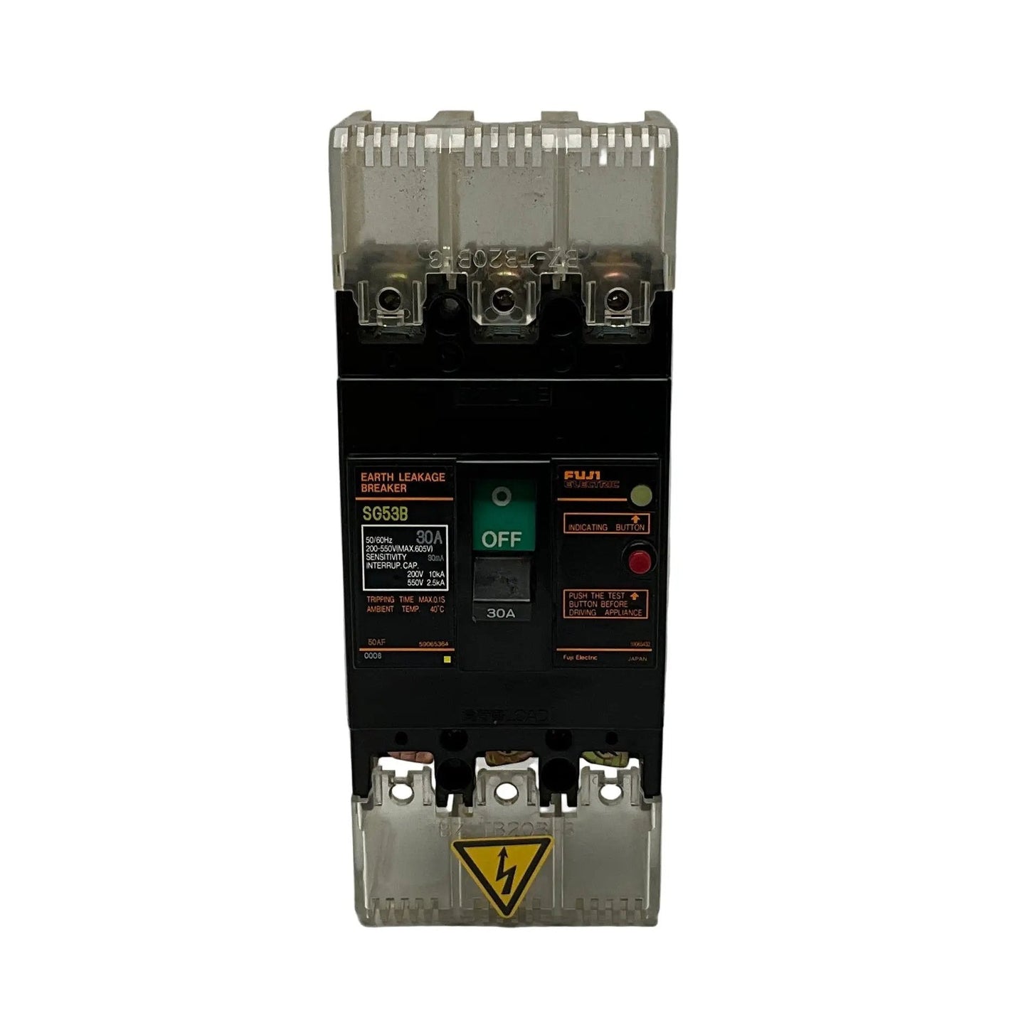 Fuji Electric SG53B Earth Leakage Circuit Breaker - 30A