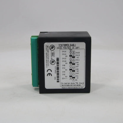 GE Fanuc IC670MDL640J Input Module