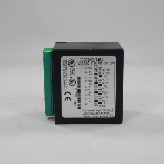 GE Fanuc IC670MDL740J Output Module