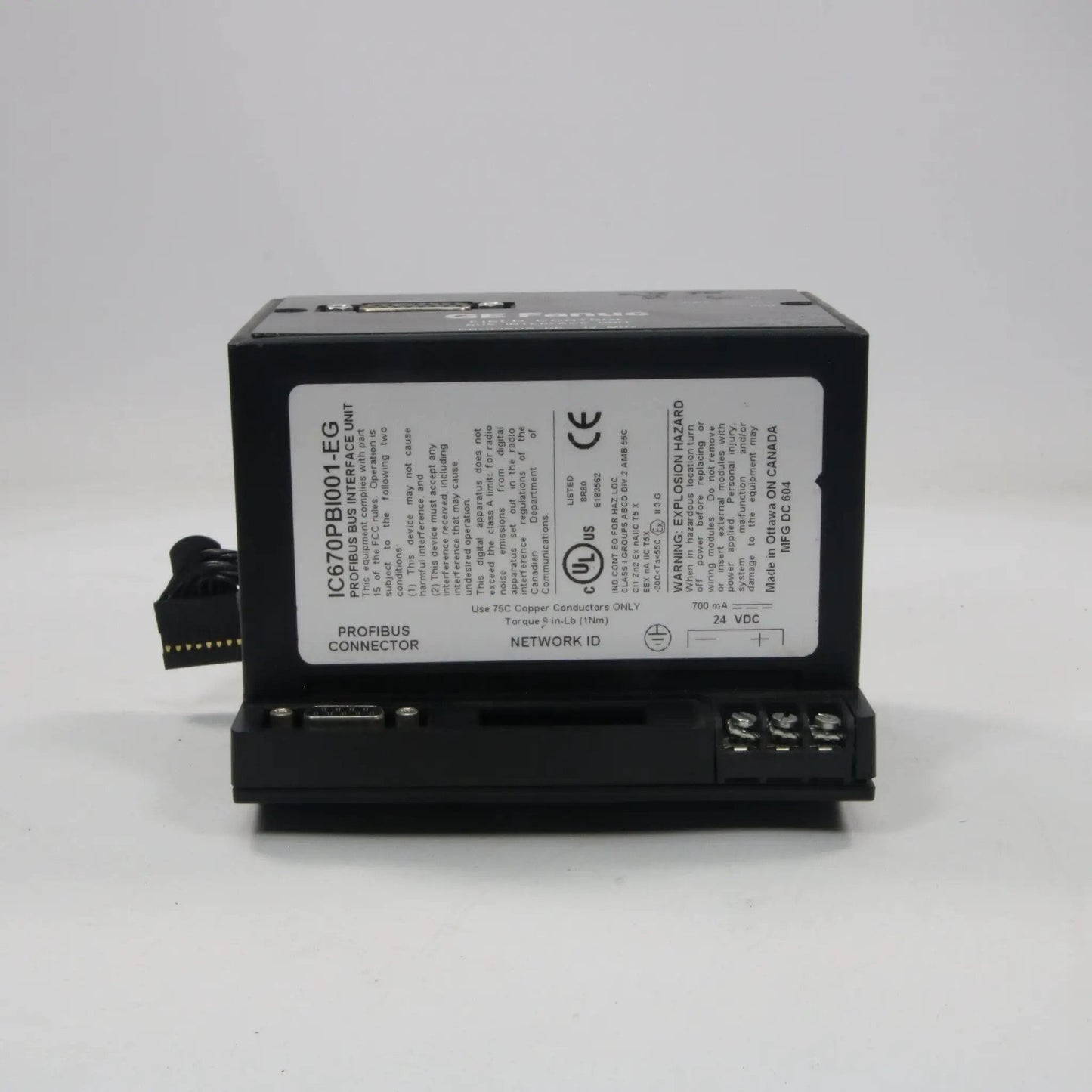 GE Fanuc IC670PBI001-EG Profibus