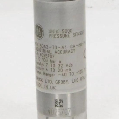 GE General Electric UNIK 5000 Pressure Sensor