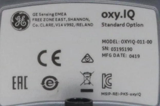 GE Sensing OxyIQ-011-00 Oxygen Transmitter
