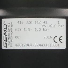 Gemu 415 32D 112 41 Butterfly Valve