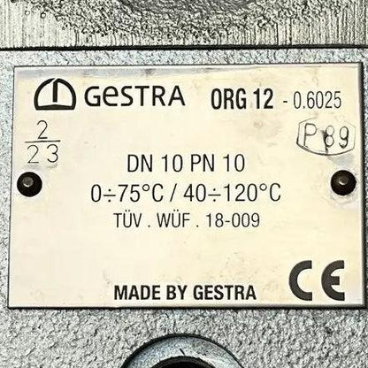 Gestra ORG 12-0.6025 Optical Turbidity Detector