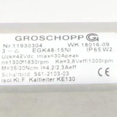 Groschopp EGK 48‑15 NI Servo Motor