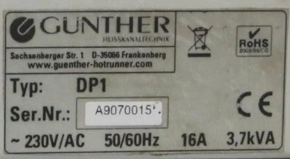 Gunther DP1 Temperature Controller